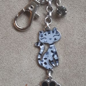 Cat Lover's Purse Charm